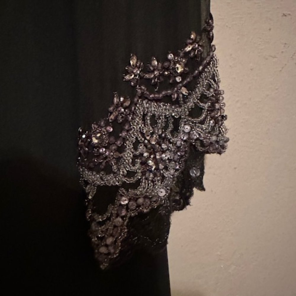 Alice + Olivia Silk Beaded Frieda Mini Dress - Picture 3 of 4